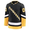 Pittsburgh Penguins tröja Customized Fanatics Premium 2024-25 Svart Tredje - NHL Tröjor Herr
